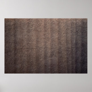 Poster textile floral Brown et blanc