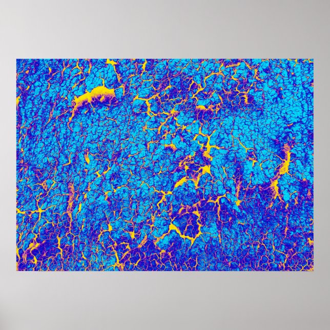 Poster Texture Abstraite distincte (Devant)