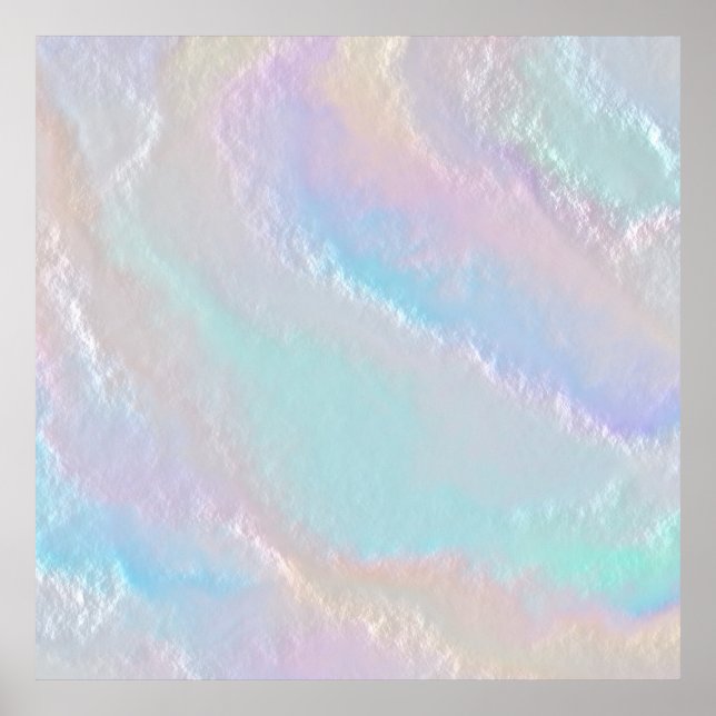 Poster Texture arc-en-ciel Abstraite (Devant)