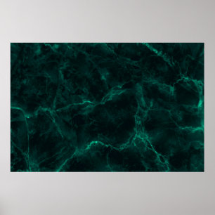 Poster texture de marbre vert foncé