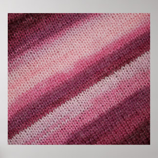 Poster Texture de tissu en nappe, abstrait violet-rose.