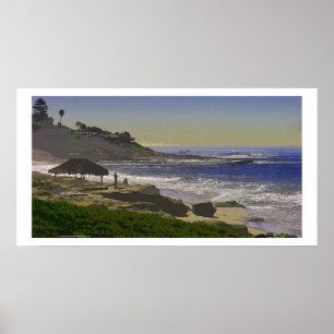 Poster Texture de Windansea