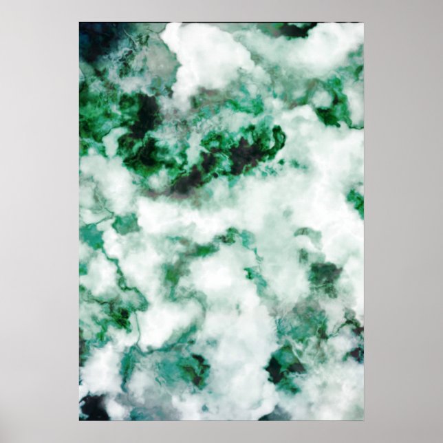 Poster Texture en quartz marbré (Devant)