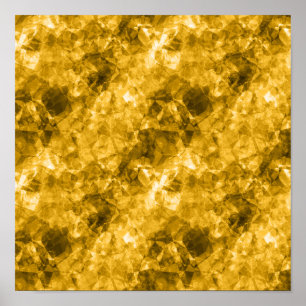 Poster Texture Jaune Froissée