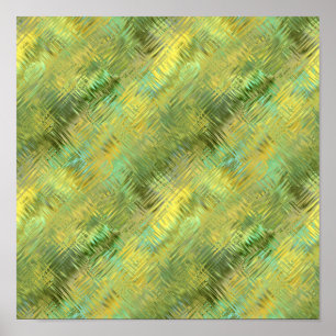 Poster Texture vitreuse jaune citrine
