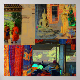 Poster Thailand Collage