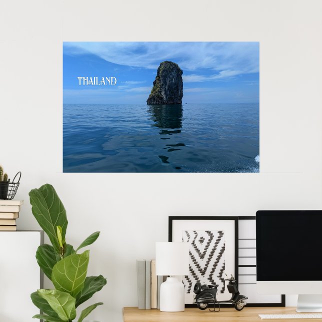 Poster Thaïlande (Bureau à domicile)