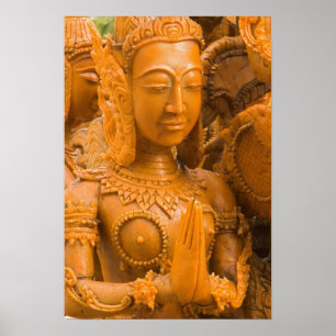 Poster Thaïlande, Ubon Ratchathani, fête des bougies,