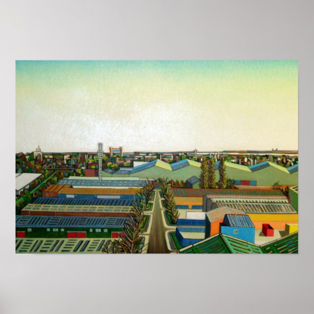 Poster Thames Gateway Winter (Devant)