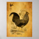 Poster Thanksgiving Rooster (Devant)