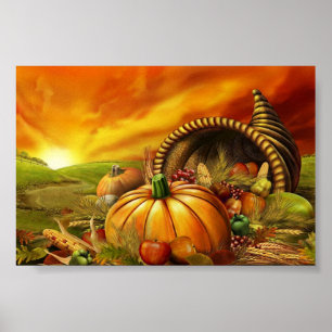 Poster Thanksgiving Sunrise