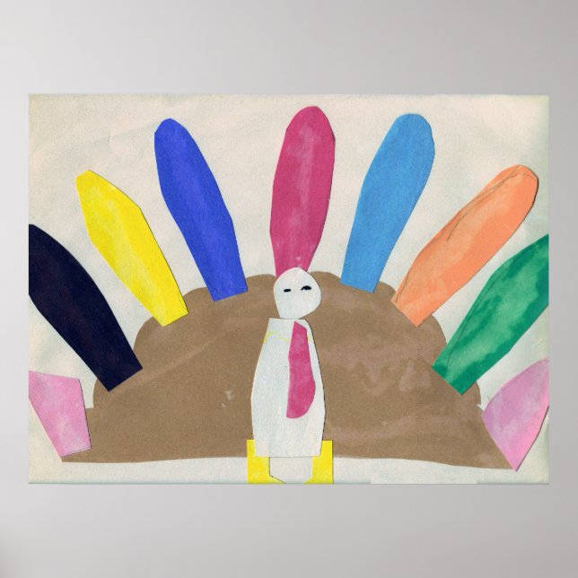 Poster Thanksgiving Turquie (Devant)