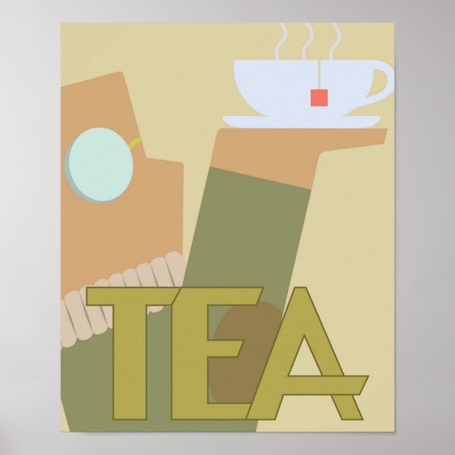 POSTER THÉ (Devant)