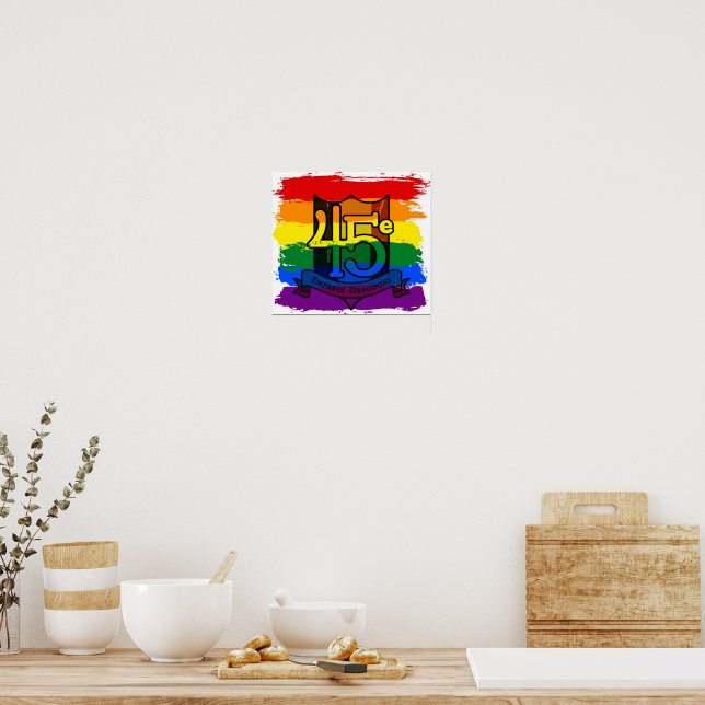 Poster "The 45e Do Pride" Été 2023 (Cuisine)