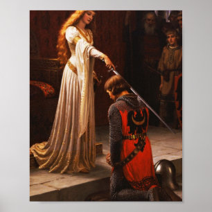 Poster The Accolade Edmund Blair Leighton