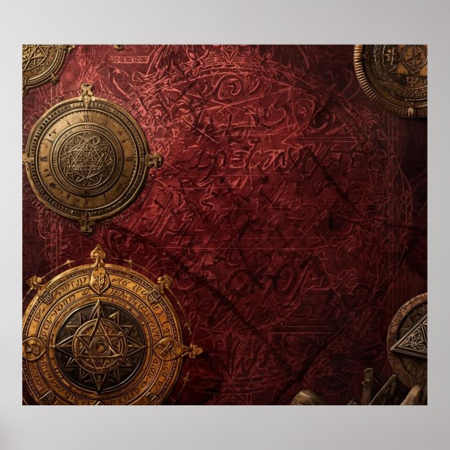 Poster The Alchemist’s Chartroom (Devant)