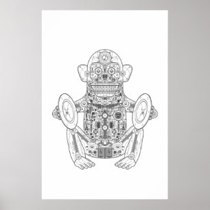 Poster The Anatomy of Jolly Chimp