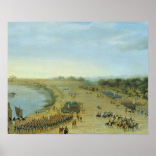 Poster The Arrival of the Allied Army at Itapiru, Paragua