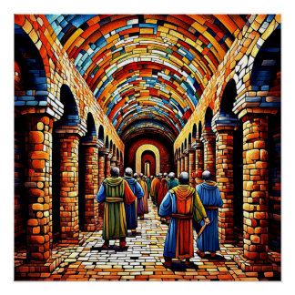 Poster The Assassins await Caesar