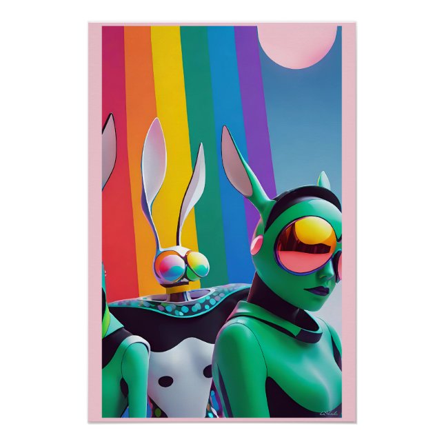 Poster The Bad Bunny (Devant)