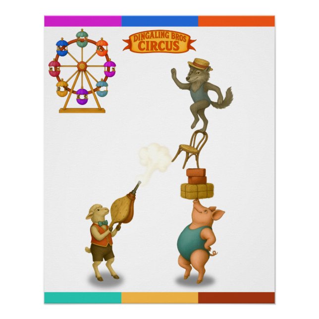 Poster The Balancing Bunch (Devant)