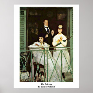 Poster The Balcony By Edouard Manet