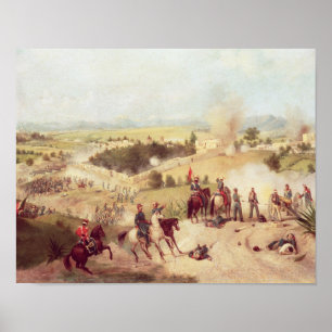 Poster The Battle of Molino del Rey, 8th September 1847