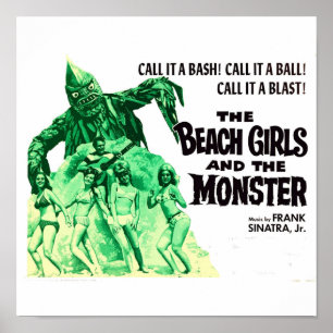 Poster The Beach Girls 