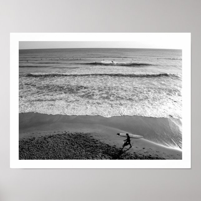 Poster The Beach Life - Sagami Bay, Japon (Devant)