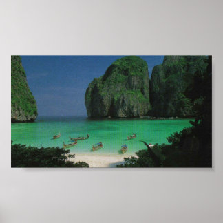 Poster "The Beach" Thaïlande