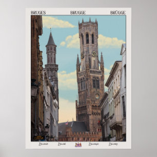 Poster The Belfry in Brugge