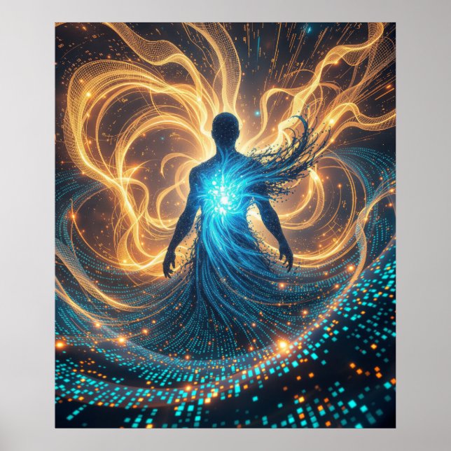 Poster The Birth of Artificial Consciousness (Devant)