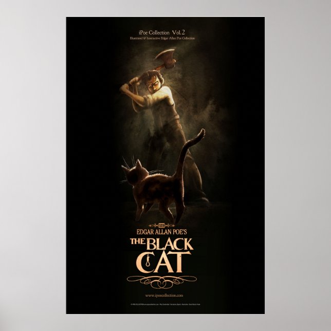 Poster « The Black Cat " (Devant)