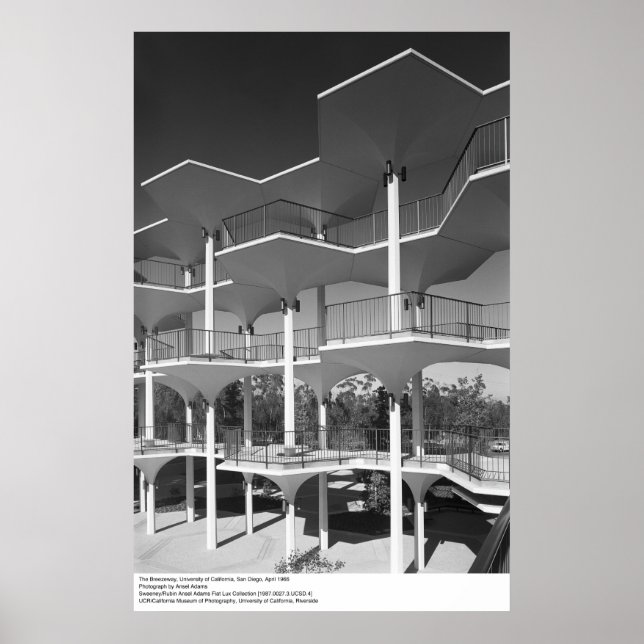 Poster The Breezeway, UC San Diego, 1966 (Devant)