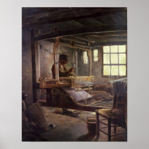 Poster The Breton Weaver, 1888