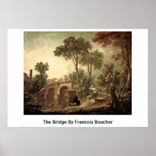 Poster The Bridge By Francois Boucher