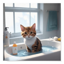 poster The Cat's Ultimate Bathbath Experience