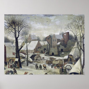 Poster The Census at Bethlehem