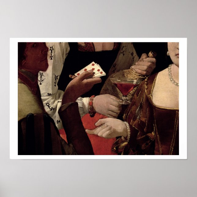 Poster The Cheat with the Ace of Diamonds (Devant)