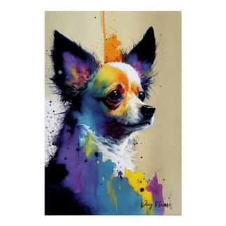 Poster The Chihuahua Dog - Composition 002