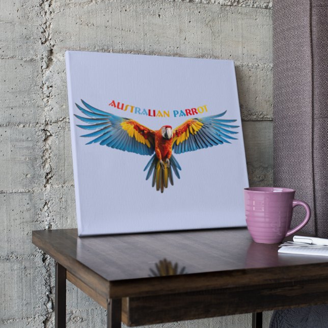 Poster The colorful Parrot (Créateur téléchargé)