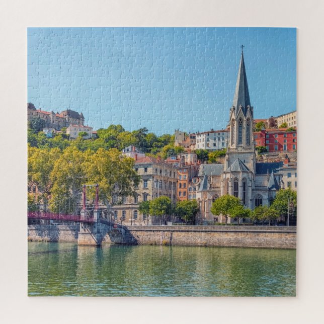 Poster The colours of Lyon Jigsaw Puzzle (Vertical)