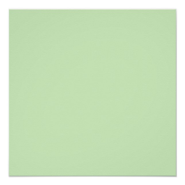 Poster thé couleur vert (Devant)