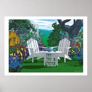 Poster Thé d'après-midi