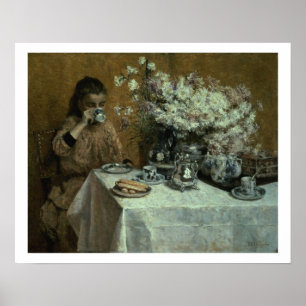 Poster Thé d'après-midi