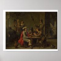 The Denial of St Peter, 1646 (oil on canvas)