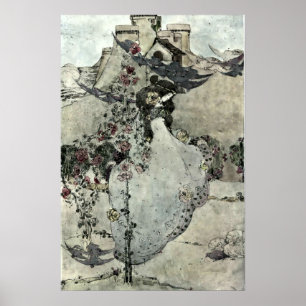 Poster The Dove-Cot By The Sea par Jessie King (1905)