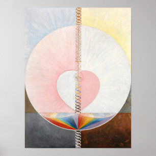 Poster The Dove, No. 1, Hilma af Klint
