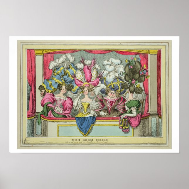 Poster The Dress Circle, publié par Thomas McLean, Lond (Devant)
