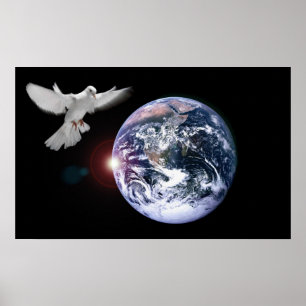 Poster The Earth is the Lords fine art canvas print